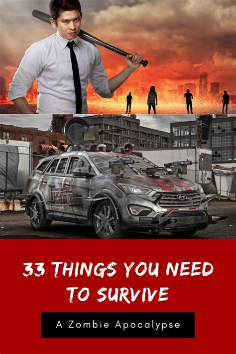 Things You Need To Survive A Zombie Apocalypse Awesome Stuff