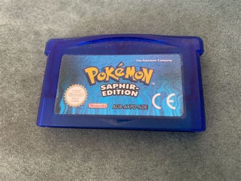 Original Pokémon Saphir Edition GBA DE Kaufen auf Ricardo