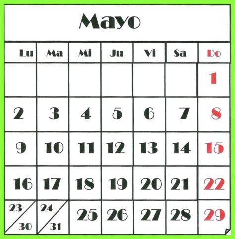 Im Genes Del Mes De Mayo Im Genes De Calendarios De Mayo Y Mensajes