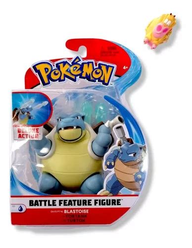 Pokémon Blastoise Battle Feature Figure Meses sin intereses