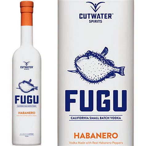 Cutwater Spirits Fugu Habanero Vodka 750ml Liquor Store Online