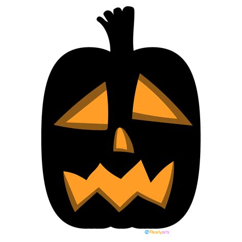 Free Halloween Pumpkin Silhouette Clipart 2 Pearly Arts