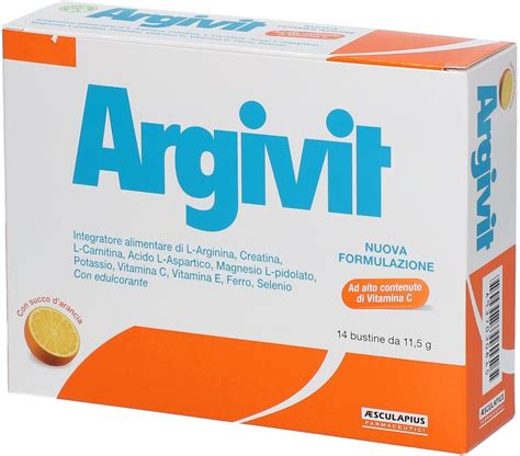 AESCULAPIUS FARMACEUTICI Argivit 14 Bustine Integratore Alimentare Di