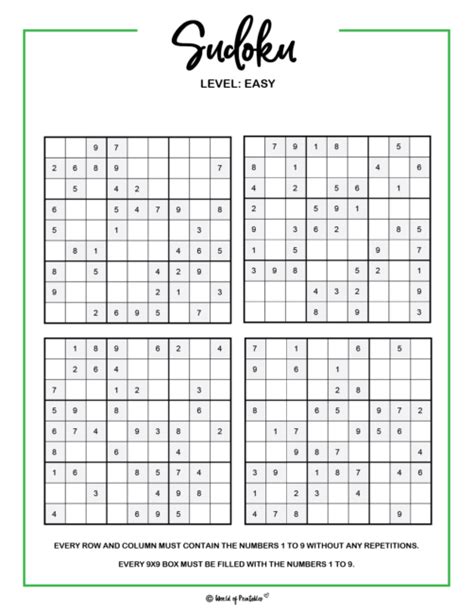 Printable Sudoku For Kids 6x6 Grid Sheet, 43% OFF