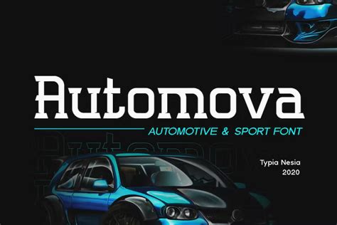 Automotive Fonts Top Picks For Swift Designs