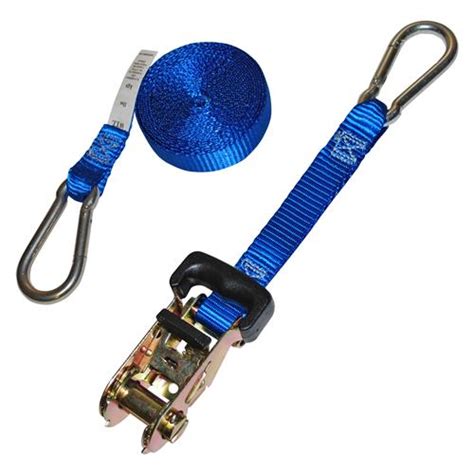 Inch Custom Ratchet Strap With Carabiners Shippers Supplies