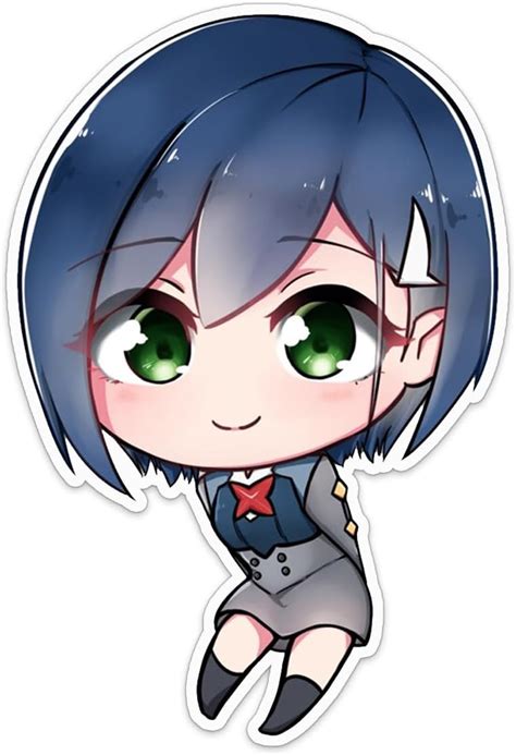 Anime Manga Darling In The Franxx Merch Ichigo Sticker St53 Die Cut Sticker Water