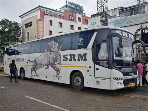 Srm Scania Metrolink Hd M Coach Tn Ad Veera T Flickr