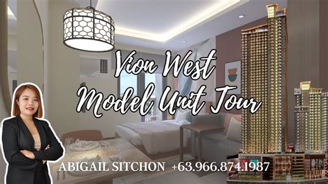 Vion West Studio Model Unit Tour For Inquiries Abigail Sitchon