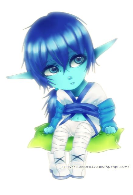 Little Blue Elf By Cioccomello On Deviantart