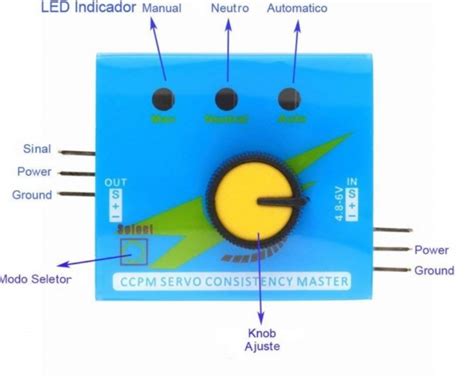 Testador De Servo Canais Ccpm Arducore Rob Tica Educacional Arduino