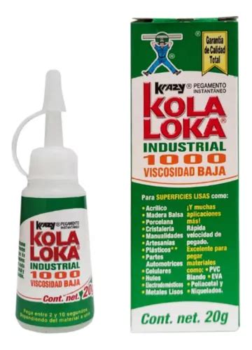 Kola Loka Industrial Kl D Viscosidad Baja Caja Pzs Env O Gratis