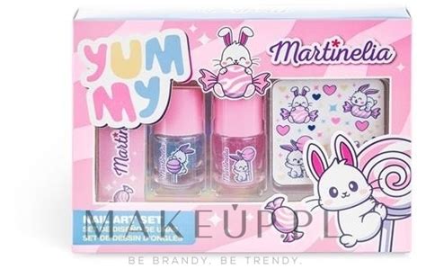 Zestaw Do Paznokci Martinelia Yummy Nail Art Set N Polish 2x3ml N