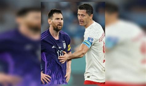 Lionel Messi Ignored Handshake With Robert Lewandowski During Argentina