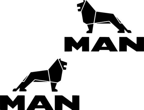 Man Truck Sticker Fan Vrachtwagen Links Rechts Sticker Bol