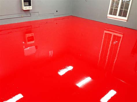 Garage Floor Paint Red Flooring Tips