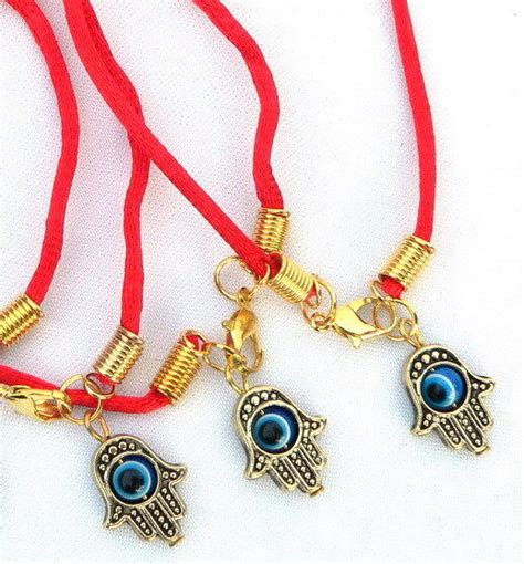 Kabbalah Red String Hamsa Hand Evil Eye Kabbala Bracelet Judaica Luck