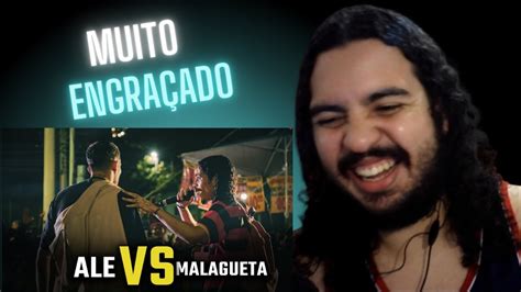 REACT l MALAGUETA VS ALE BATALHA ÉPICA 1 FASE 552º Batalha do