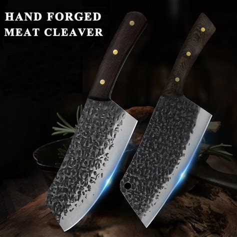 Handmade Meat Cleaver Knife - Letcase.com