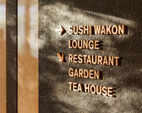 Sign Design For Four Seasons Hotel Kyoto Behance