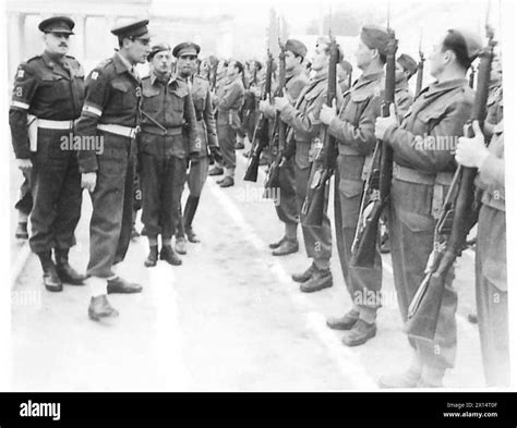 Athens Greek Military Police Finish Training Lieut Col Leeson