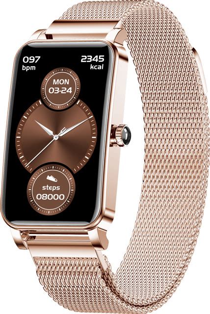 SmartWatch WX1G Rose Gold Hodinky Cz