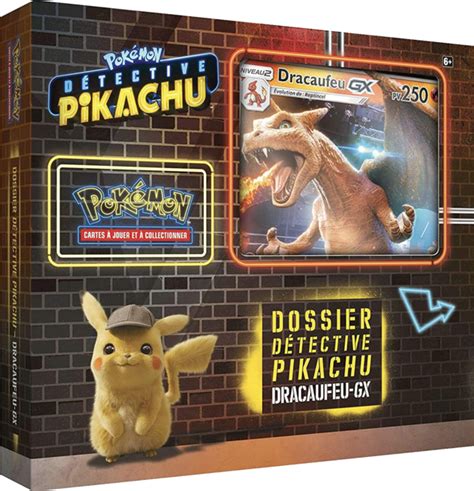 Dossier Détective Pikachu Dracaufeu GX Poképédia