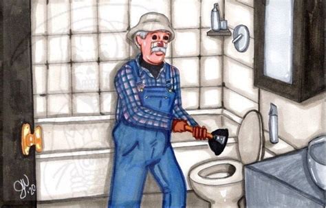 Zeke The Plumber Fan Art Photo Glossy Sticker Etsy