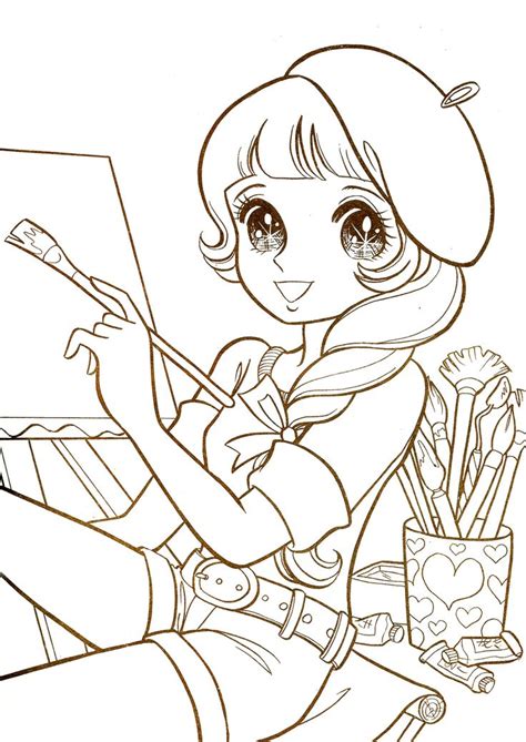 Coloring Pages For Adults Anime At GetColorings Free Printable