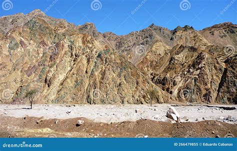 Landscape of the Sinai Desert, Egypt Stock Image - Image of catherine, blue: 266479855