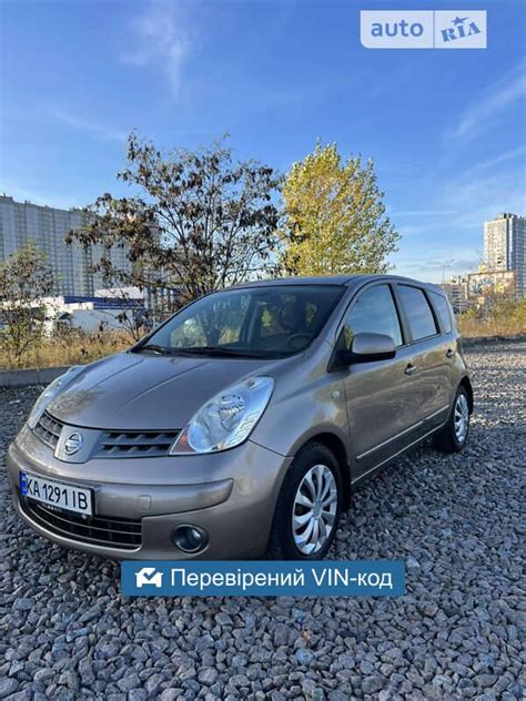 AUTO.RIA – Продам Ніссан Ноут 2007 (KA1291IB) бензин 1.6 хетчбек бу у ...