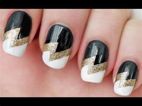 Cute And Easy Nail Designs Using Tape