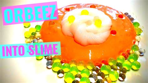 Fluffy Slime with ORBEEZ | SeranaSlime - YouTube