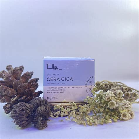 Ella Skincare Plumpy Cera Cica With Ceramide Complex Mugwort Dan