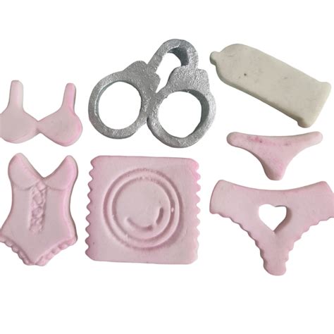 Molde De Silicone Em Formato De Itens De Lingerie Loja Adalgisa Almeida
