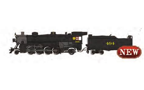 Seaboard 494 With Medium Tender Usra Light 2 8 2 Steam Locomotives