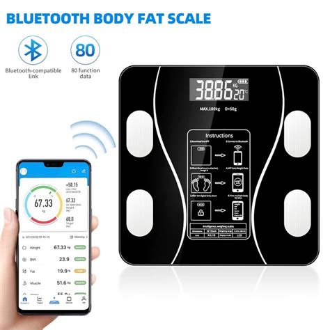 GENERICO Balanza Báscula pesa digital inteligente Bluetooth soporta