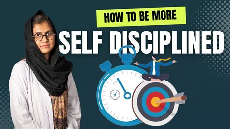 How To Be Self Disciplined Dr Tooba Anum Urdu Hindi Youtube