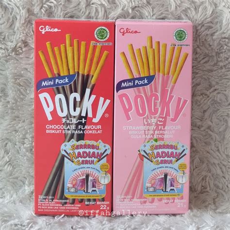 Jual Glico Pocky Mini Biskuit Stik Salut Kemasan Mini Praktis Kota