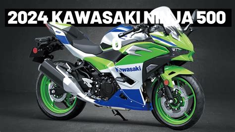 2024 KAWASAKI NINJA 500 40th ANNIVERSARY EDITION YouTube