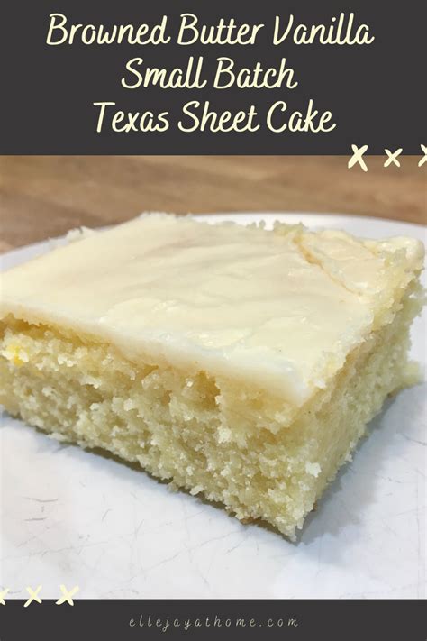 Vanilla Texas Sheet Cake Recipe Vanilla Sheet Cakes Sheet Cake