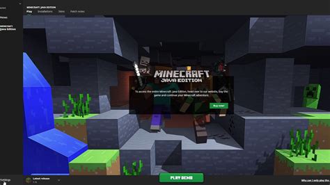 Minecraft Java Edition Launcher Youtube