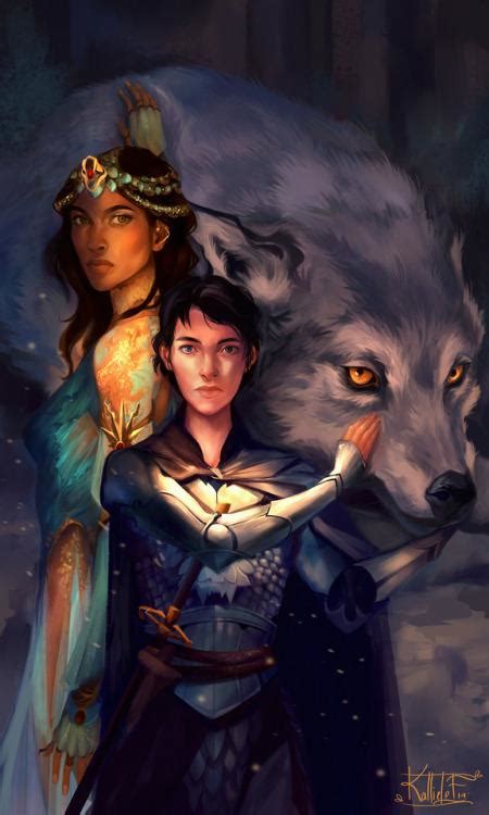 Princess Nymeria, Arya Stark, and Nymeria the Direwolf by Kallielef : r/ImaginaryWesteros