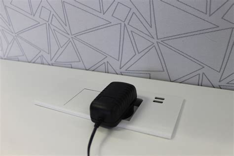 Built In Desk Power Outlets Smartspace Workplace Solutions