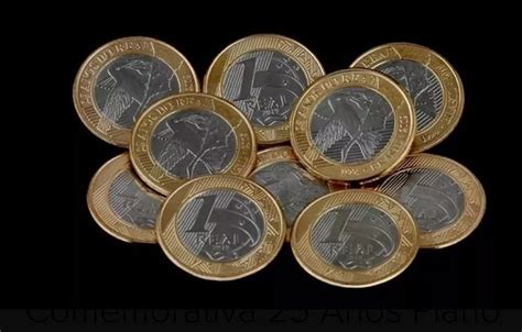 10 Moedas Beija Flor Comemorativa 25 Anos Plano Real MoedaRara