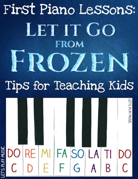 Easy Piano: Let It Go from Frozen - Let's Play Music