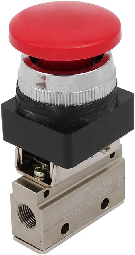 Amazon OUSIKA MOV 03 2 Way 2 Position Pneumatic Mechanical Valve