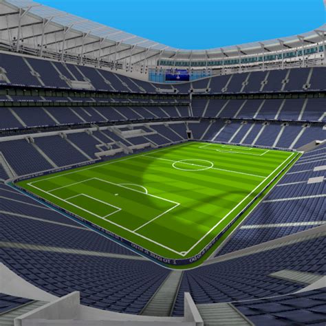 New White Hart Lane 3d stadium model | CGTrader