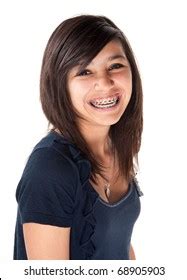 Latina Girl With Braces Images Stock Photos Vectors Shutterstock