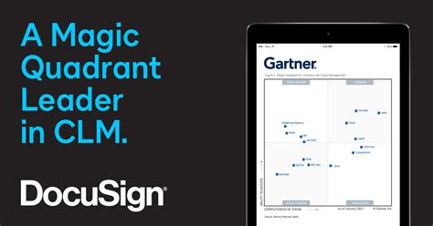 Docusign Clm Named A Leader In Gartners 2021 Magic Quadrant For